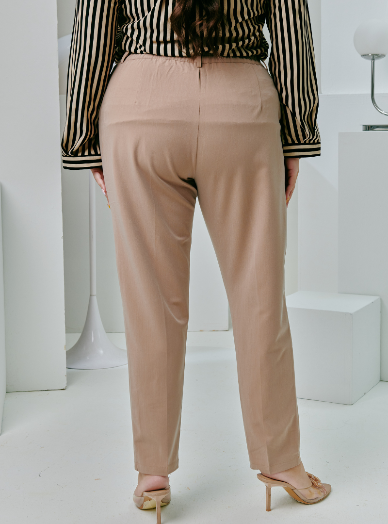 Audrey Skinny Slacks - Earth Tones