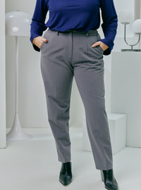 Audrey Skinny Slacks - Grey Series