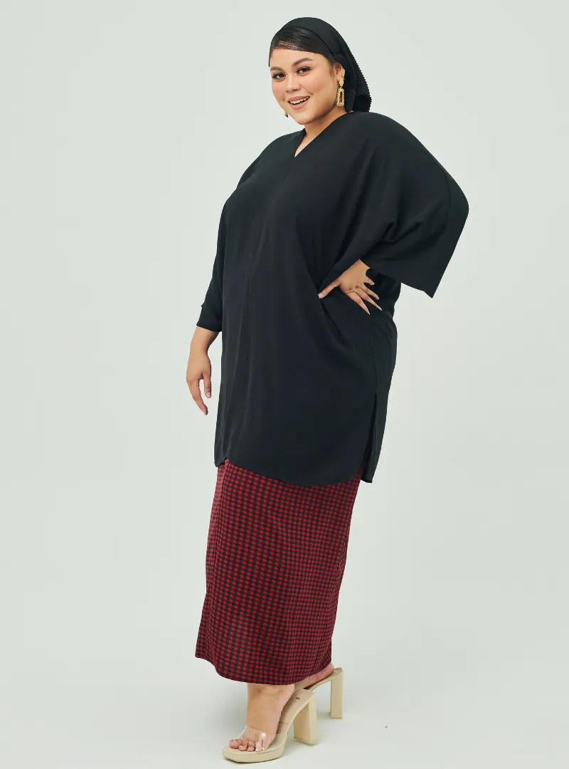 Tun Fatima Kaftan X Pario Wrap Skirt