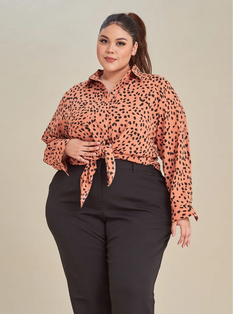 Curva Fabulous Leopard Shirt