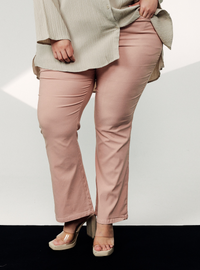 Ms Nadia Bootcut Trousers - Pink