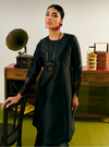 Tun Khaleeda Kurung - Black